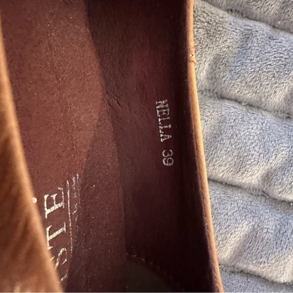 L’Artiste by Spring‎ Step Beautiful unique brown heels size 39 (8.5 US). GUC - Picture 6 of 8